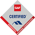 gaf certified badge - About