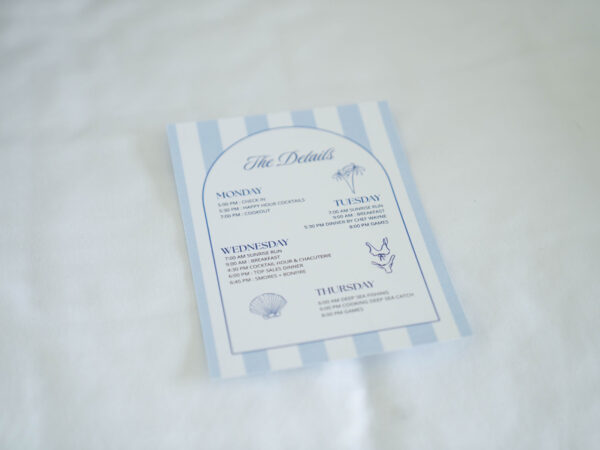 Top Sales Beach Trip 2026 – 03 Top Sales Beach Trip itinerary card