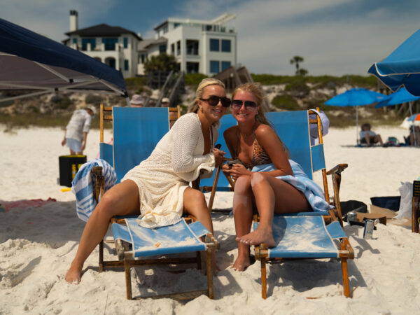 Top Sales Beach Trip 2026 – 08 Team members in beach chairs