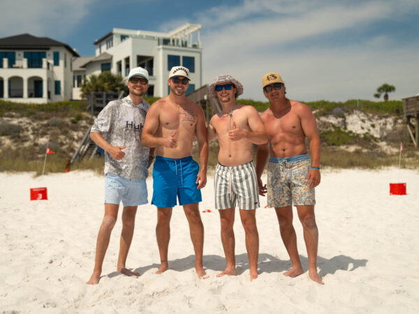 Top Sales Beach Trip 2026 – 10 Transcend team members on the beach