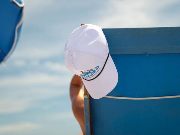 Top Sales Beach Trip 2026 – 11 Transcend hat on a beach chair